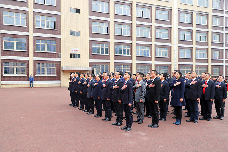 风雨兼程九十载  坚韧不拔铸百年——杏彩平台官网，杏彩体育官网隆重举行建厂90周年系列庆祝活(图7)